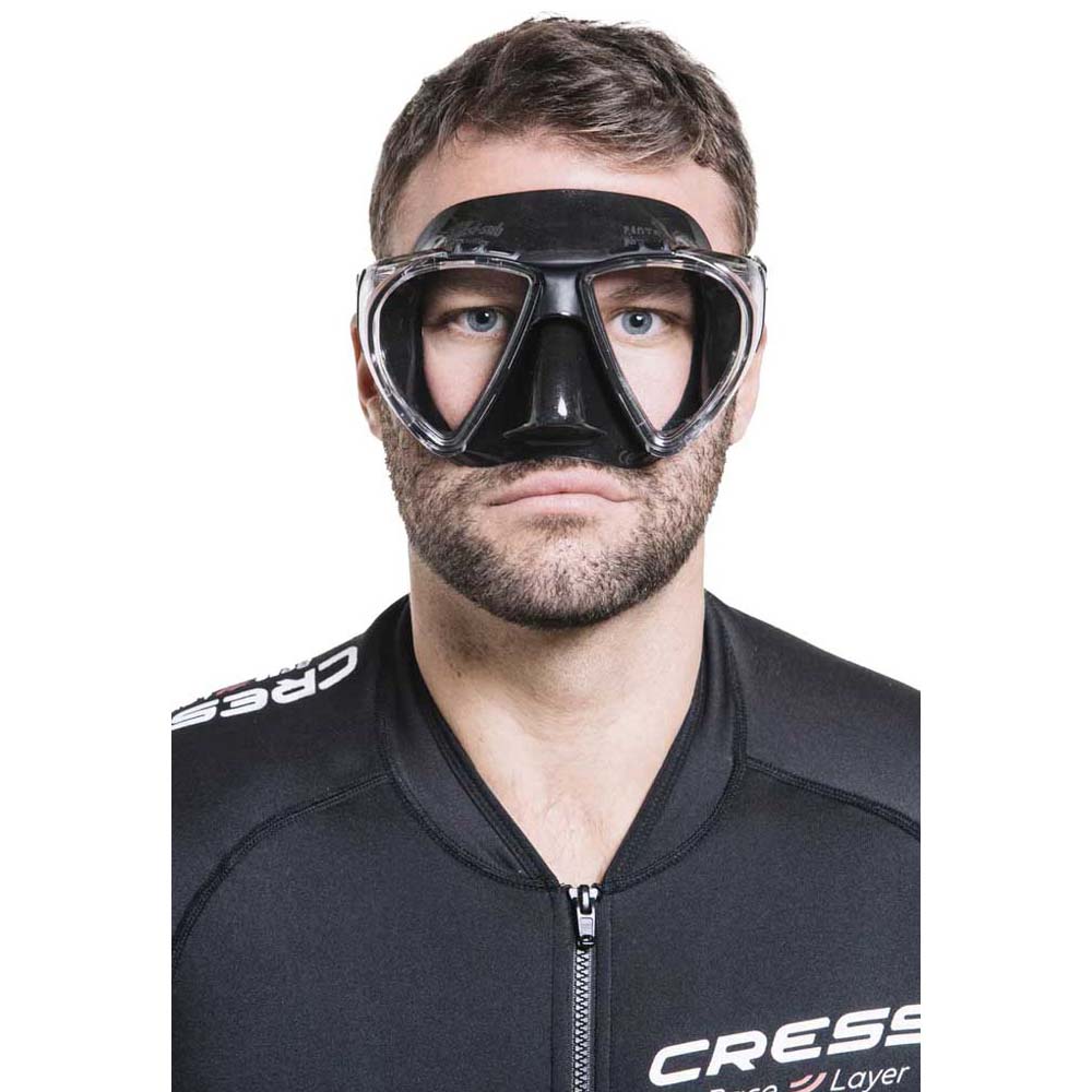 Cressi Penta Plus Dalış Maskesi - BLACK/BLACK