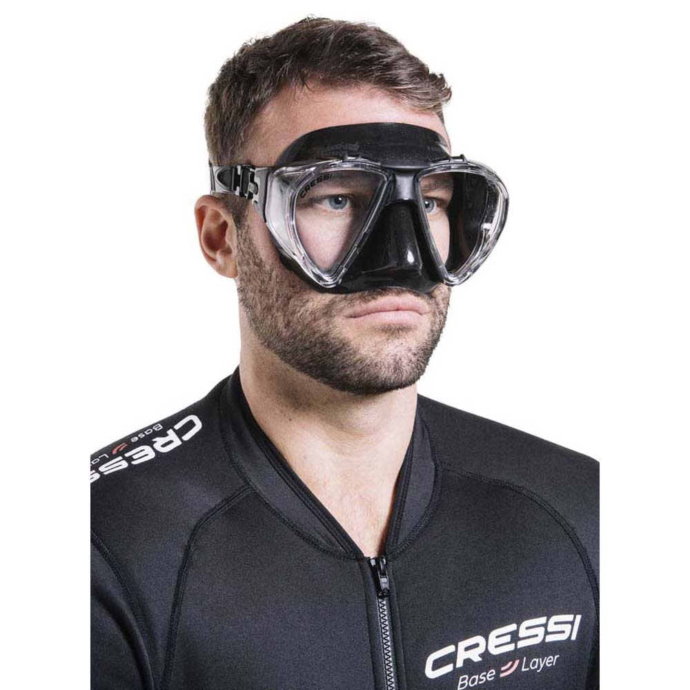 Cressi Penta Plus Dalış Maskesi - BLACK/BLACK