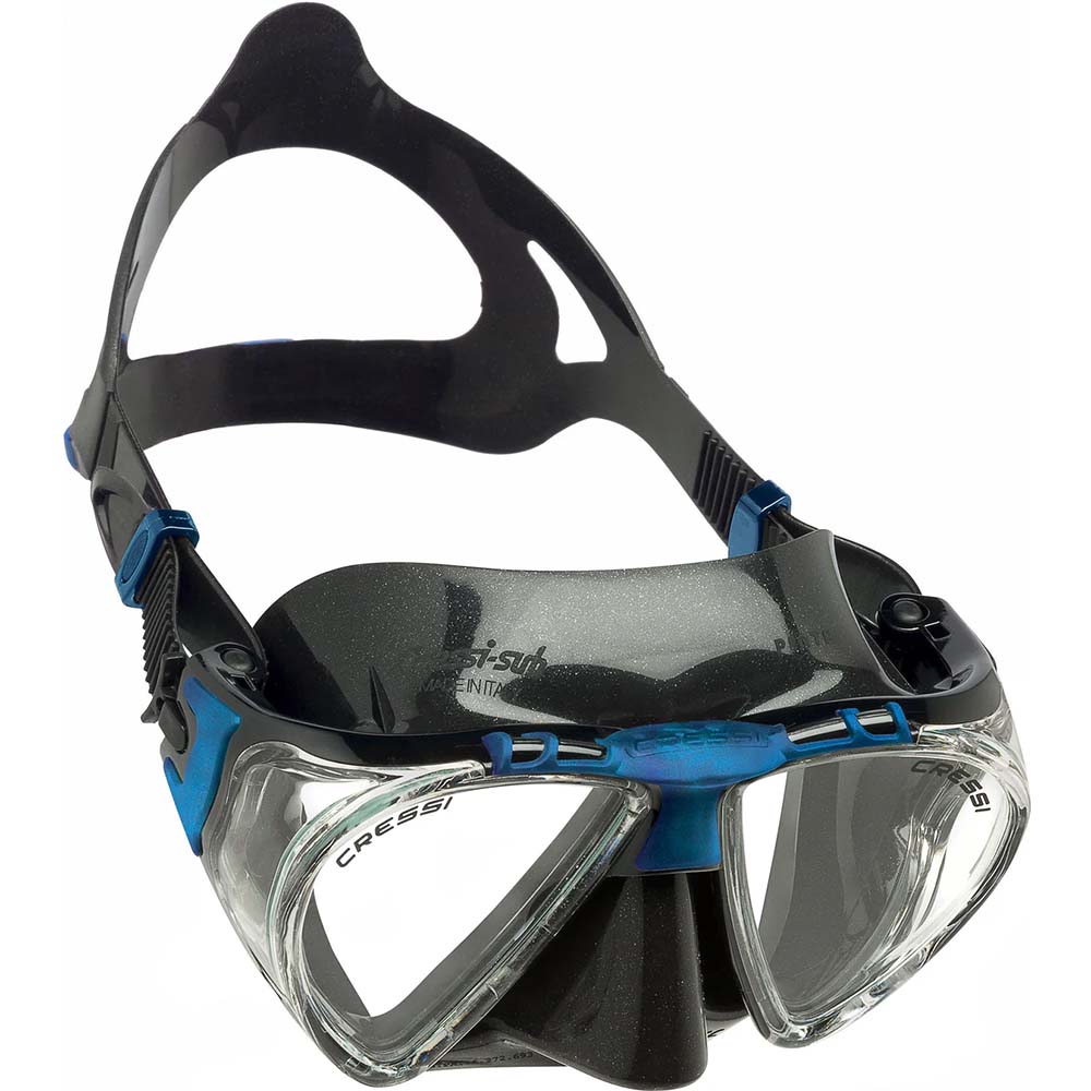 Cressi Penta Plus Dalış Maskesi - BLACK/BLUE