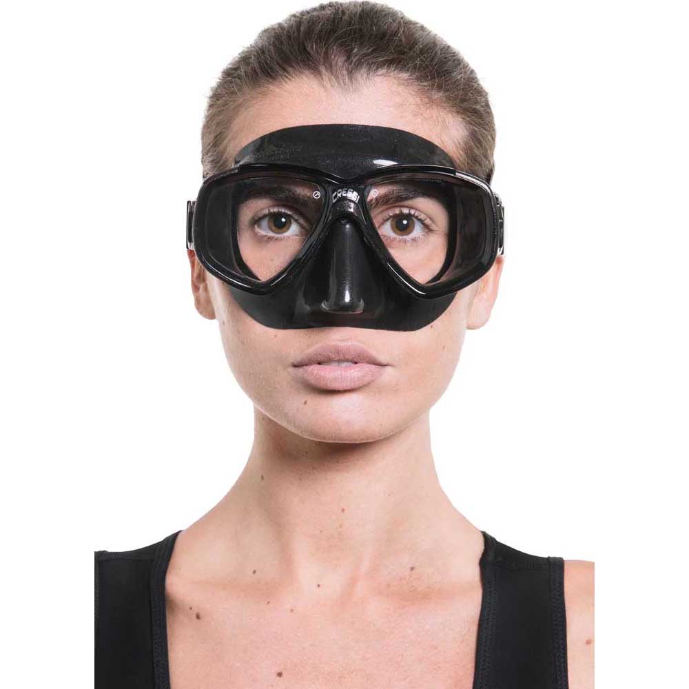 Cressi Perla Dalış Maskesi - BLACK-BLACK