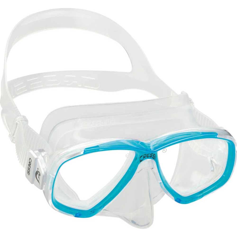 Cressi Perla Dalış Maskesi - CLEAR-AQUAMARINE
