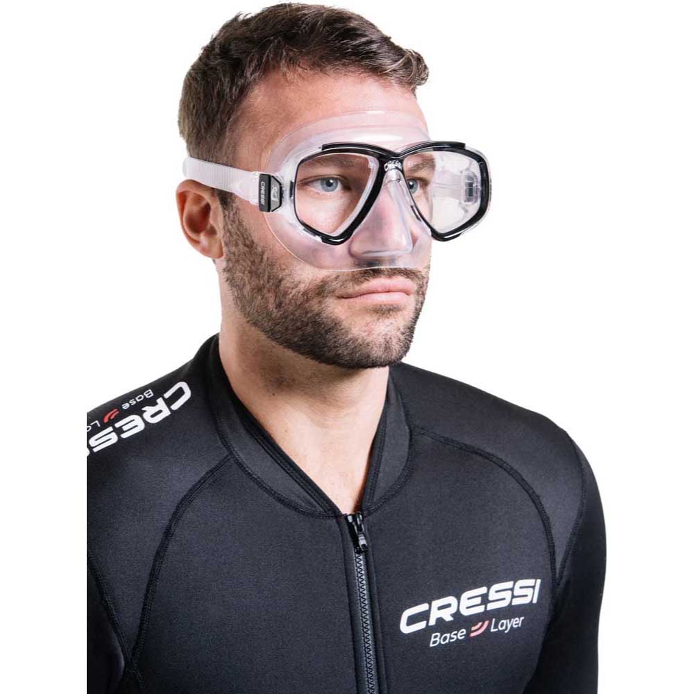 Cressi Perla Dalış Maskesi - CLEAR-BLACK