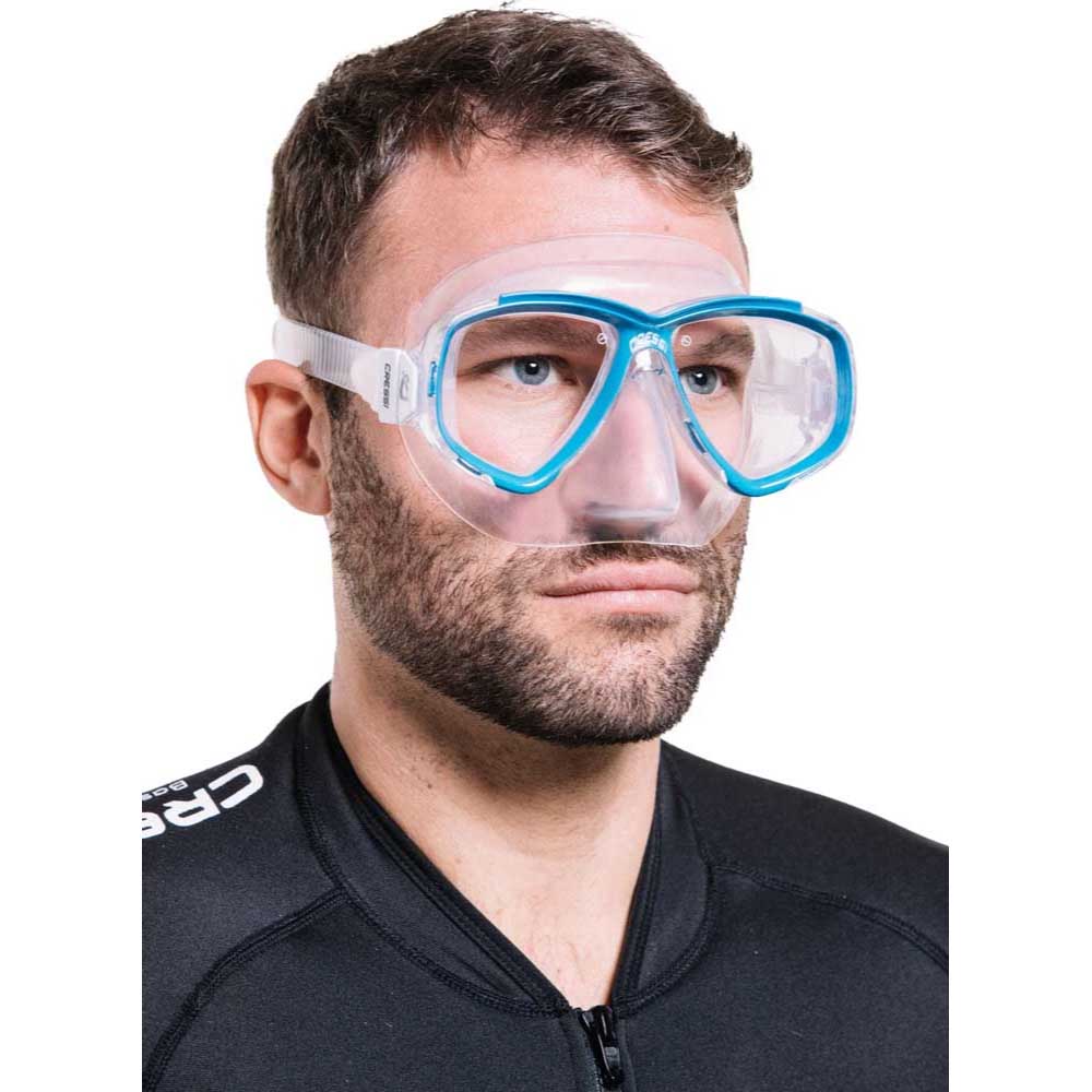Cressi Perla Dalış Maskesi - CLEAR-BLUE