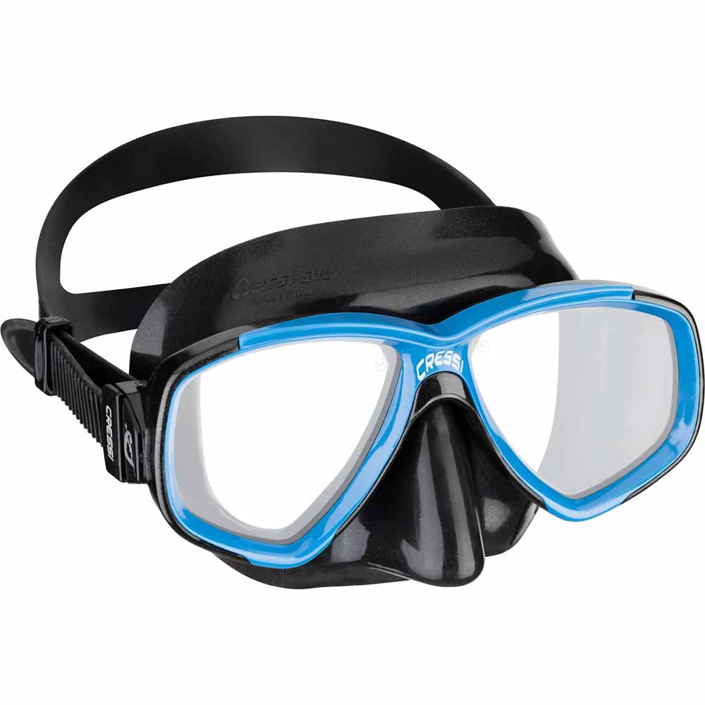 Cressi Perla Dalış Maskesi - BLACK-BLUE