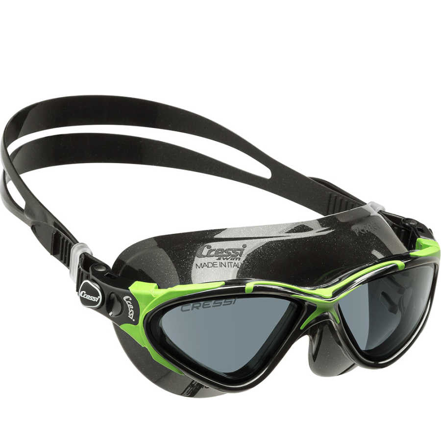 Cressi Planet Deniz Gözlüğü - BLACK-LIME