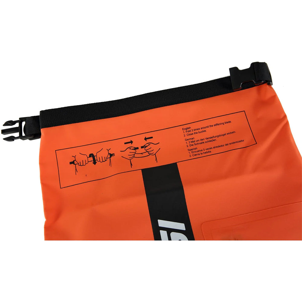 Cressi Premium Dry Bag - BLACK - ORANGE - 20L