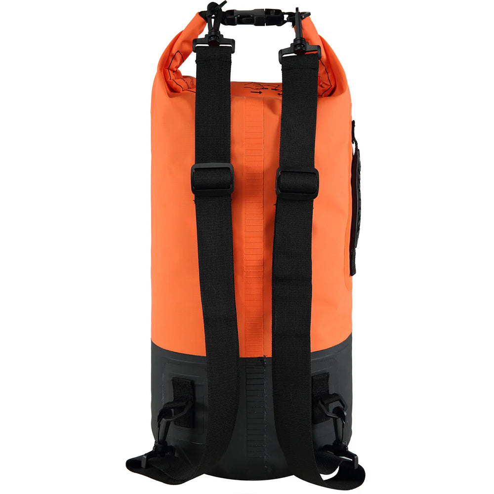 Cressi Premium Dry Bag - BLACK - ORANGE - 20L