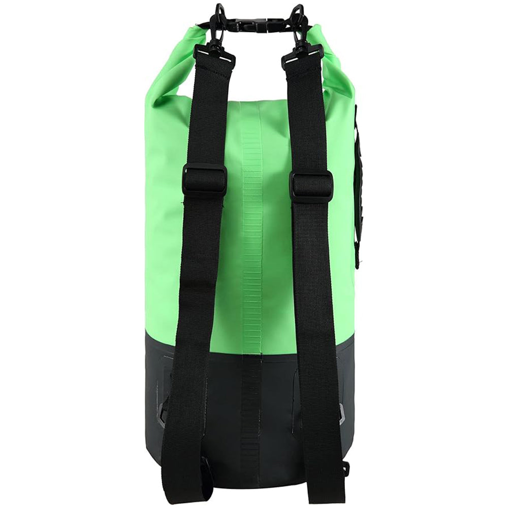 Cressi Premium Dry Bag - BLACK - FLUO GREEN - 20L