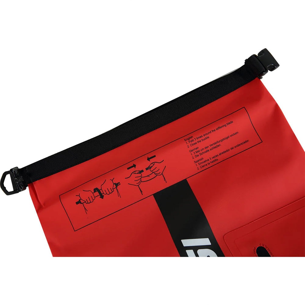 Cressi Premium Dry Bag - BLACK - RED - 20L