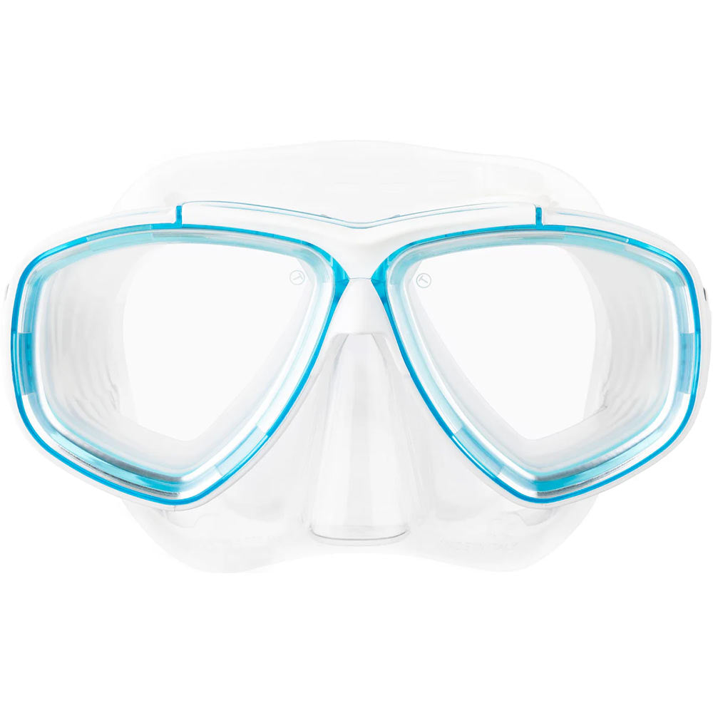 Cressi Prisma Dalış Maskesi - CLEAR - AQUAMARINE