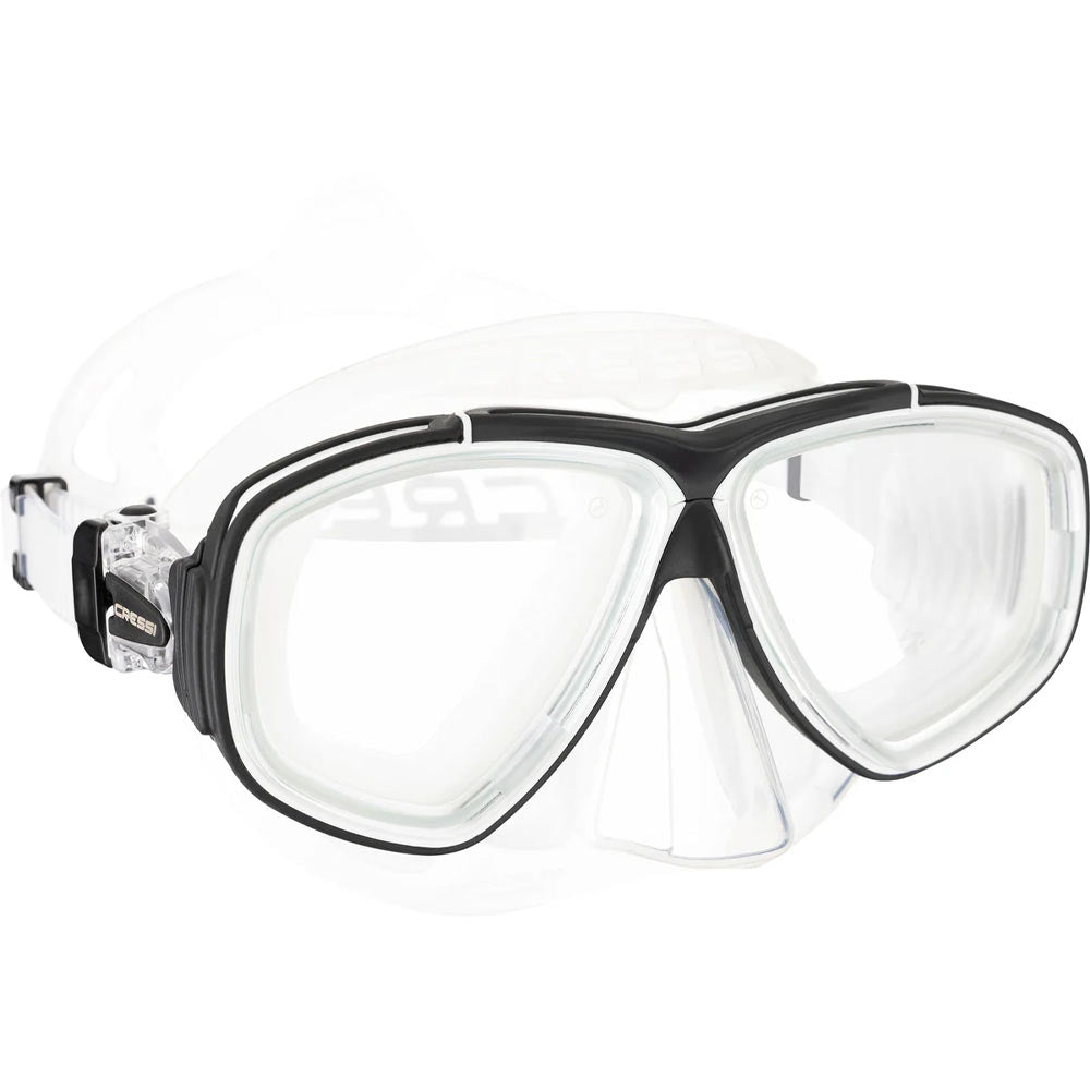 Cressi Prisma Dalış Maskesi - CLEAR - WHITE