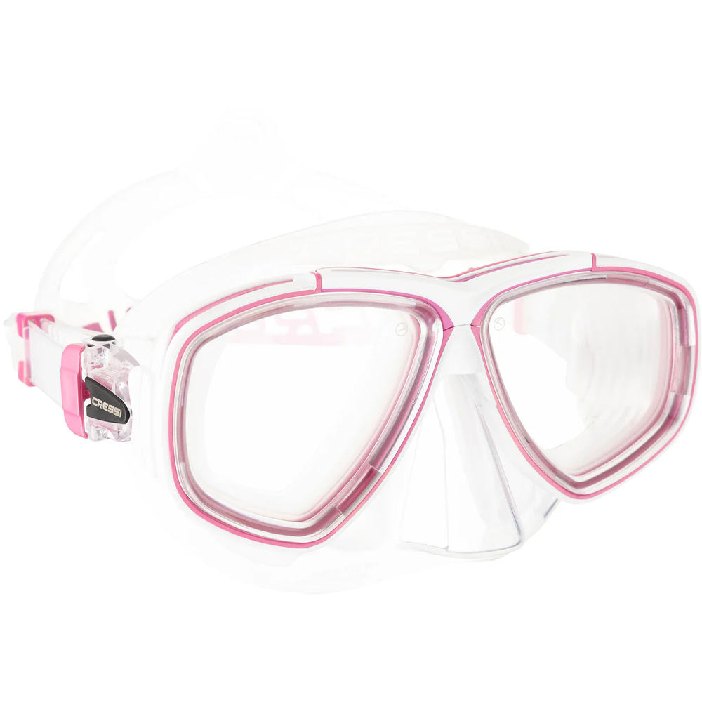 Cressi Prisma Dalış Maskesi - CLEAR - PINK