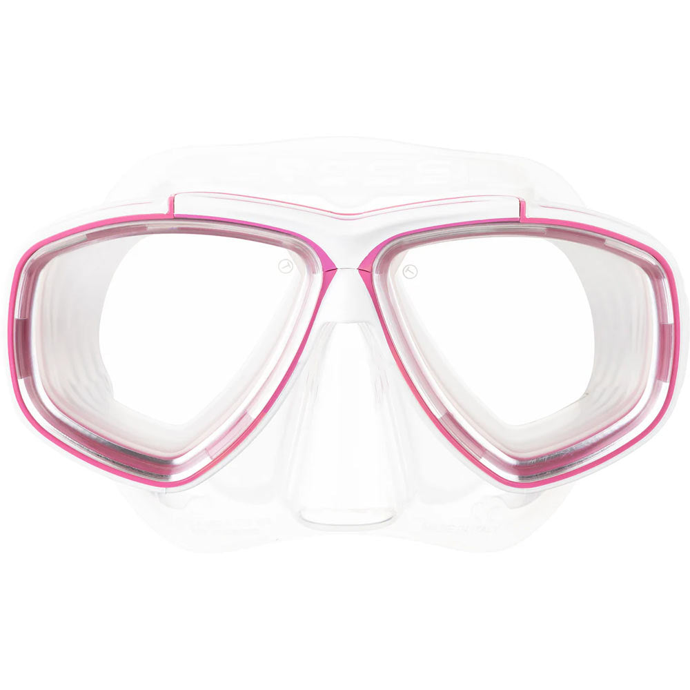 Cressi Prisma Dalış Maskesi - CLEAR - PINK