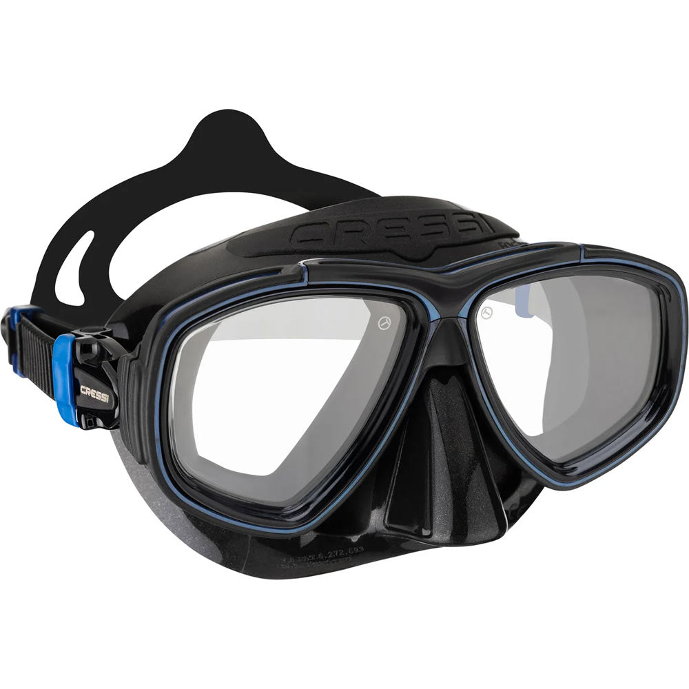 Cressi Prisma Dalış Maskesi - BLACK - BLUE