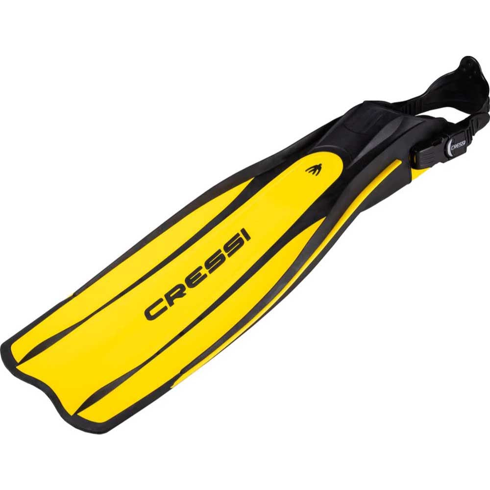 Cressi Pro Light Dalış Paleti - BLACK-YELLOW - L-XL