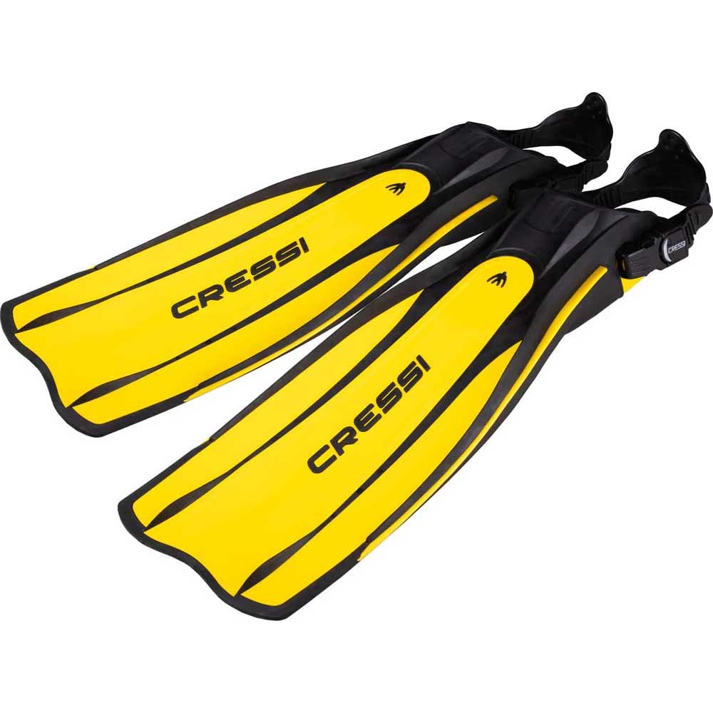 Cressi Pro Light Dalış Paleti - BLACK-YELLOW - S-M