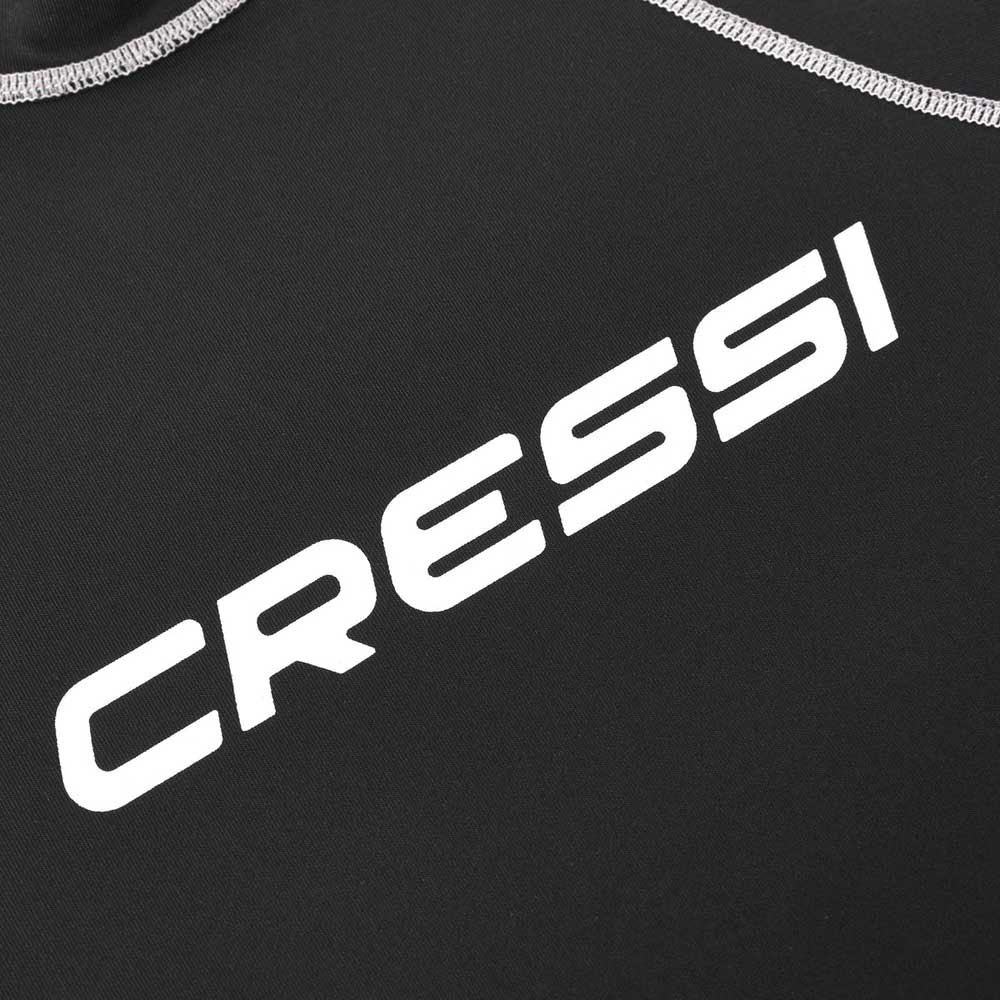 Cressi Rash Guard Lady Kısa Kollu T-Shirt - BLACK-WHITE - NO:1 - XS