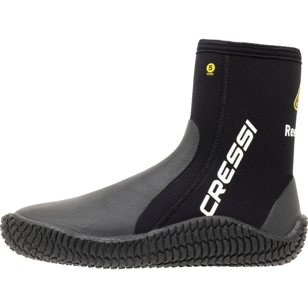 Cressi Reeftech Dalış Çizmesi - BLACK - 5MM - 2XL -46-47