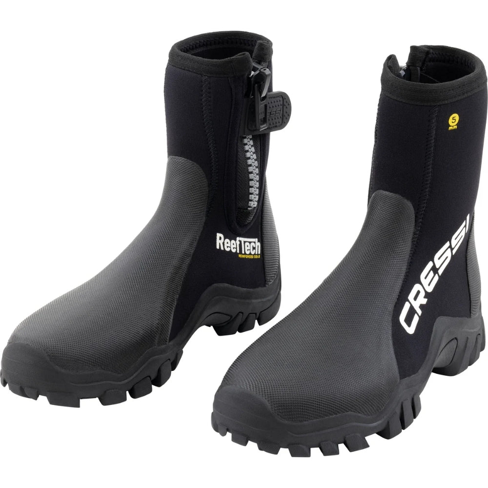 Cressi Reeftech RS Dalış Çizmesi - BLACK - 5MM - L -42-43
