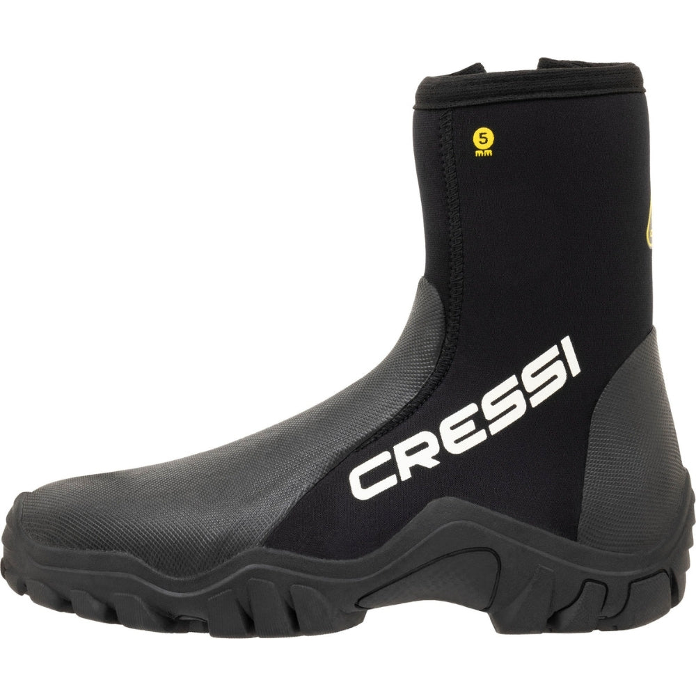 Cressi Reeftech RS Dalış Çizmesi - BLACK - 5MM - 2XL -46-47