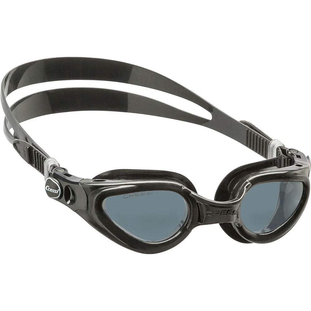 Cressi Right Yüzme Gözlüğü - BLACK-SMOKED LENS