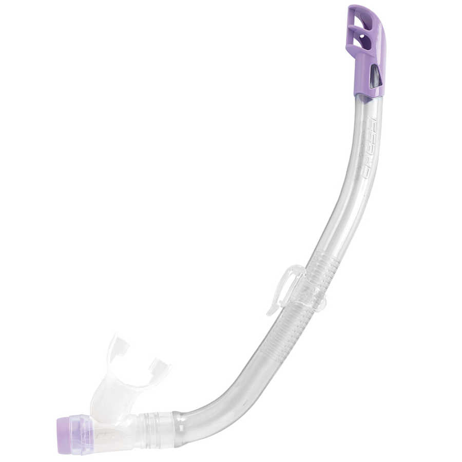Cressi Top Şnorkel - CLEAR-LILAC
