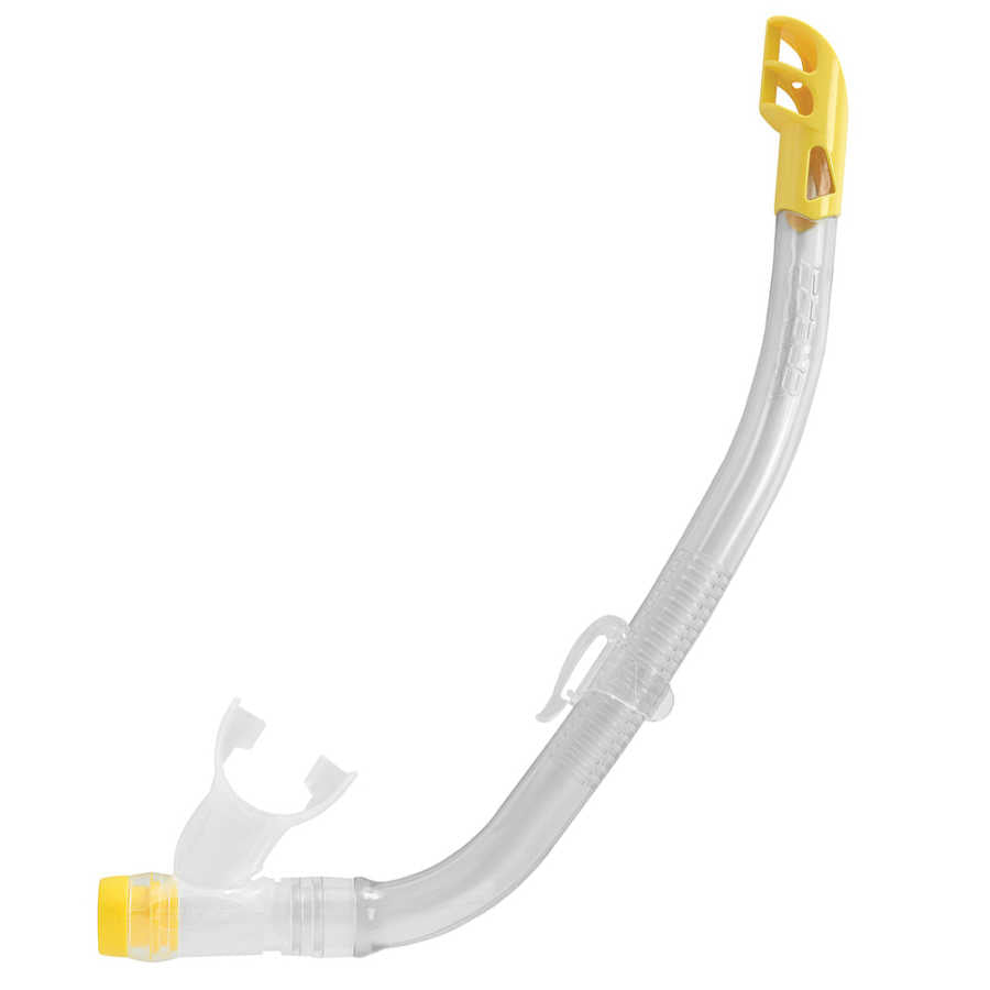 Cressi Top Şnorkel - CLEAR-YELLOW