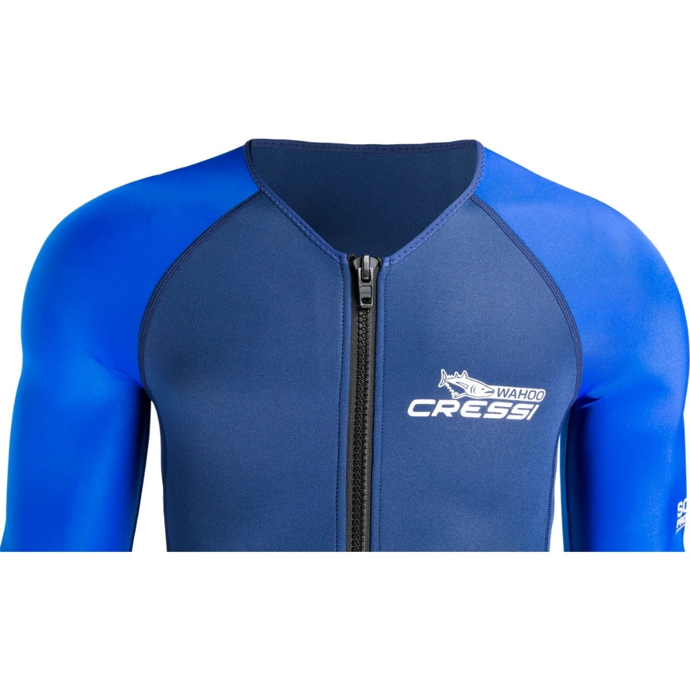 Cressi Wahoo Man Yüzme ve Dalış Elbisesi - BLUE-LIGHT BLUE - S - 2 / 2MM