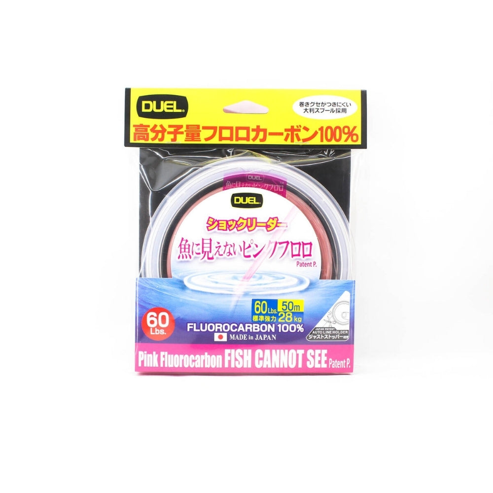 Duel Cannot See %100 Fluorocarbon Misina - PINK - 7KG-0.330MM-50MT