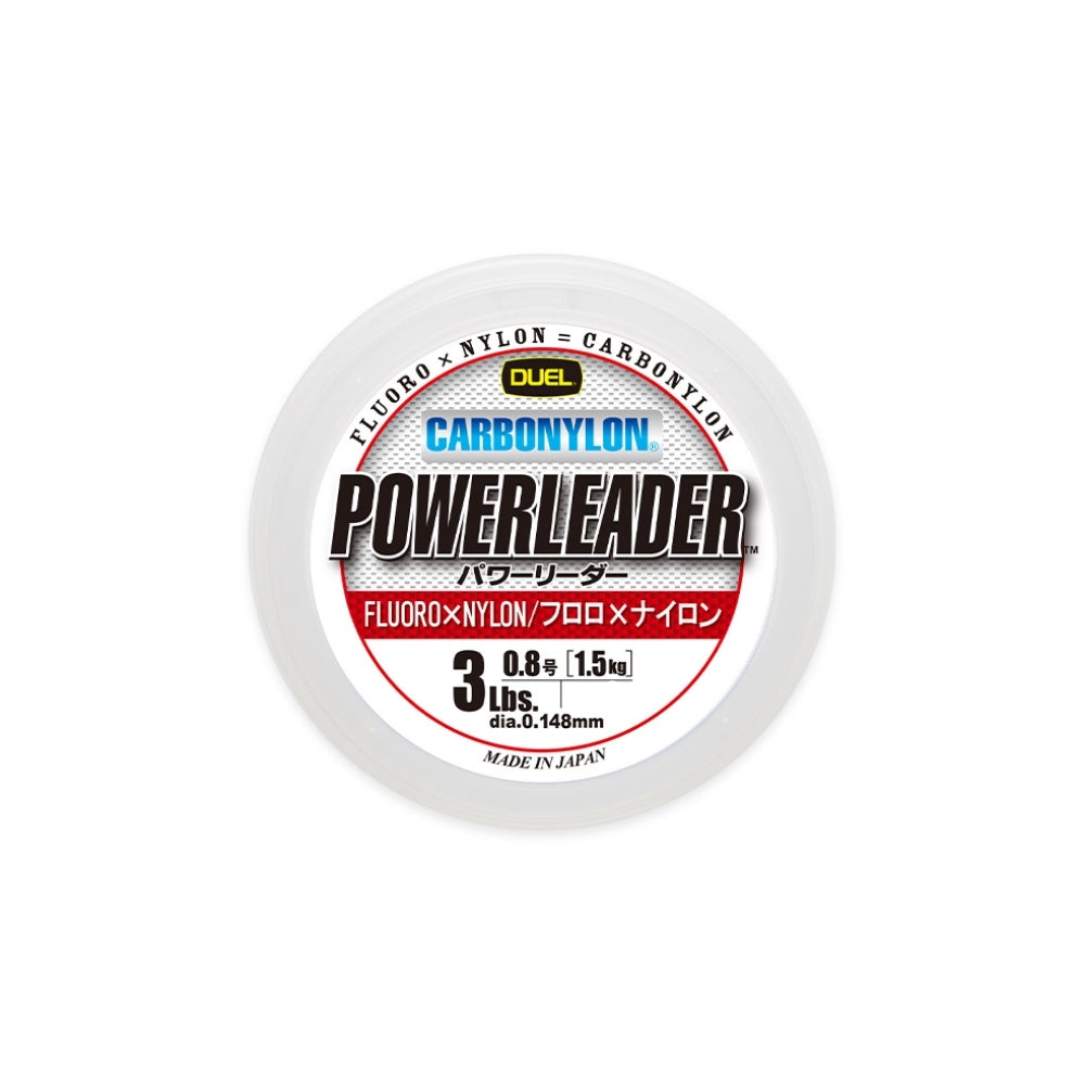 Duel Powerleader Carbonylon Misina - CLEAR - 0.33-50MT-7KG