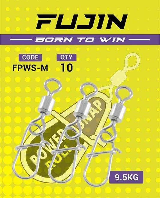 Fujin Power Roll Snap No. M 9.5kg Çekerli Klips