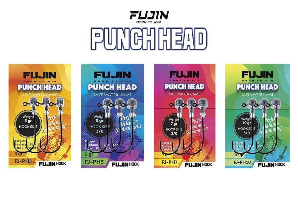 Fujin Punch Head Jighead 4 gr FJ-PH #3/0