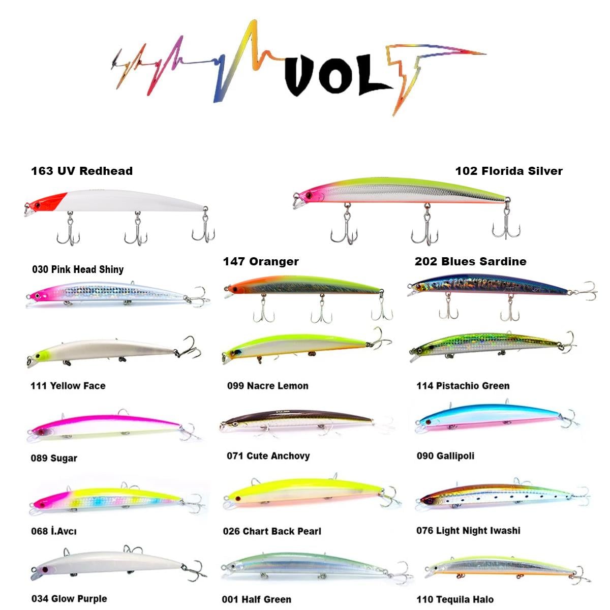 Fujin Volt VL125S 14gr 12.5cm Maket Balık