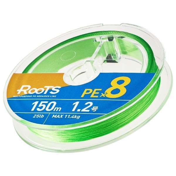 Gosen X8 Roots PE 8 Örgü Spin İp Misina 150mt AYeşil - Standart - 1.0 PE
