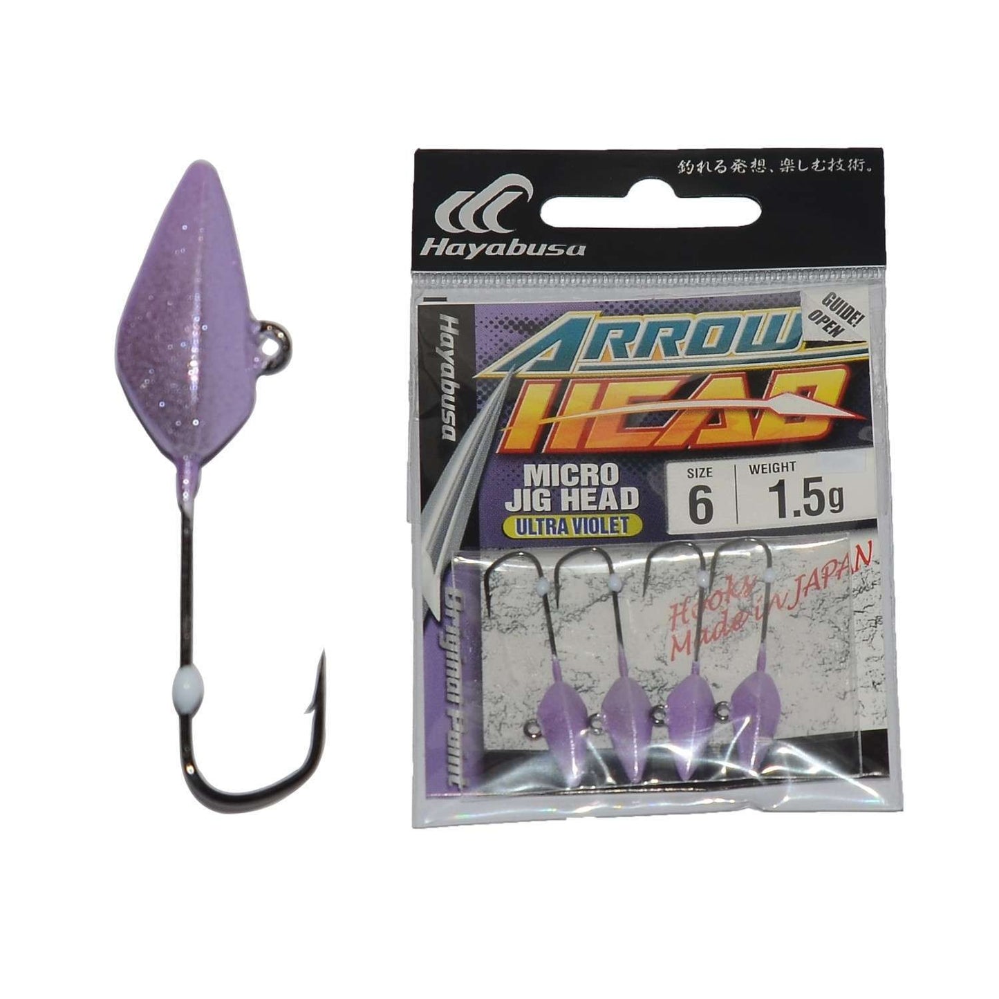 Hayabusa EX 931 Lrf Jig Head Arrow Head Uv 4lü Paket - Standart - 2 GR