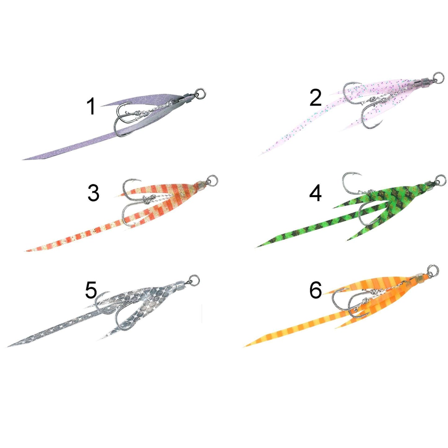 Hayabusa FS 580 Jig Assist İğnesi Double Hook 2li Paket - Standart - 5