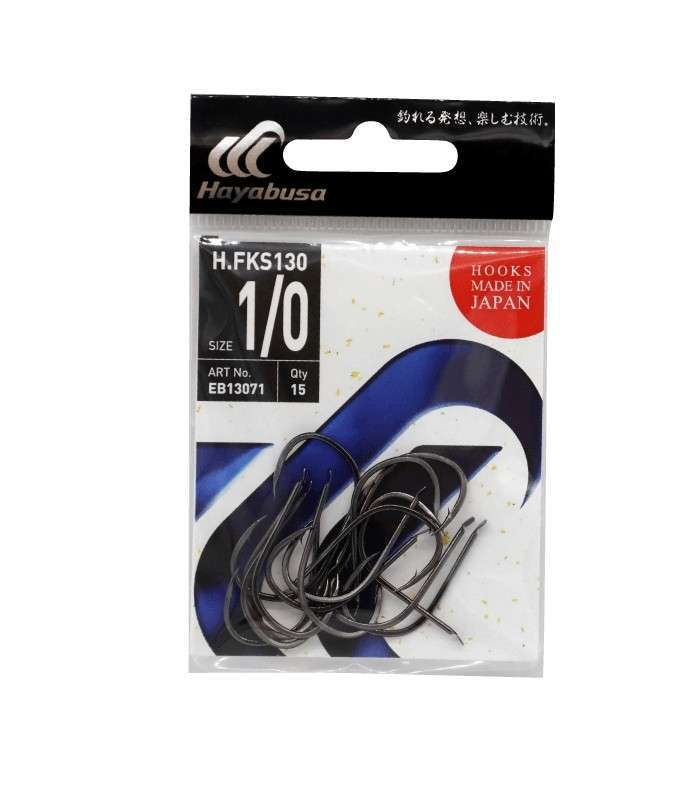 Hayabusa HFKS 130 Kısa Pala Dövme Çupra İğnesi 15li Paket Black Nikel - Standart - 1-0