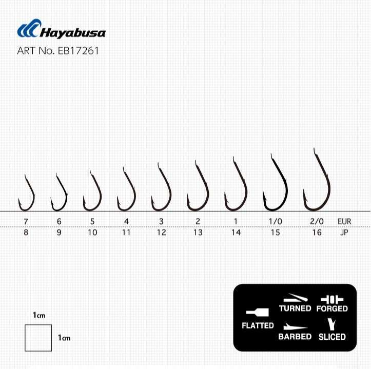 Hayabusa HMRS 172 Tırnaklı Canlı Yem İğnesi 15li Paket Kırmızı - Standart - 3-0