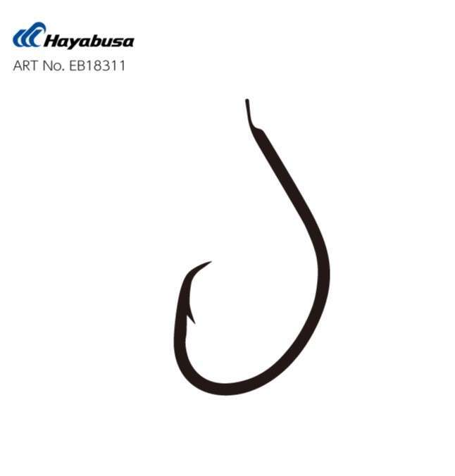 Hayabusa HMUT 183 Circle Dövme Olta İğnesi 15li Paket Nikel - Standart - 2