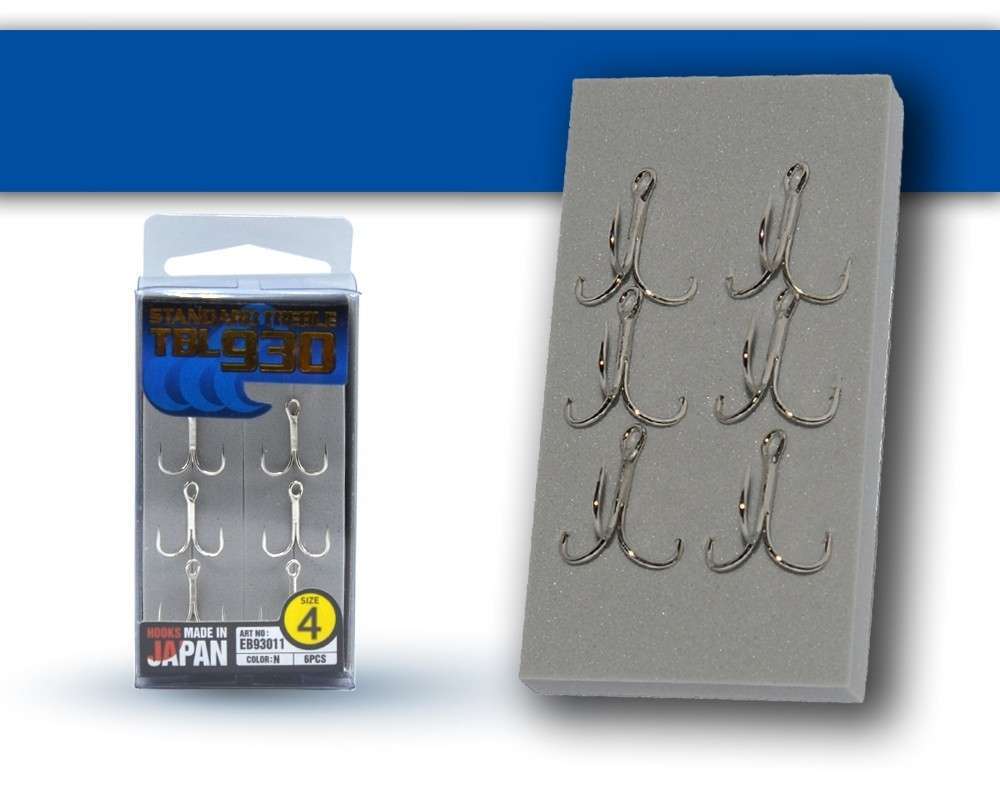 Hayabusa TBL 930 Üçlü İğne Premium 6lı Paket Nikel - Standart - 8