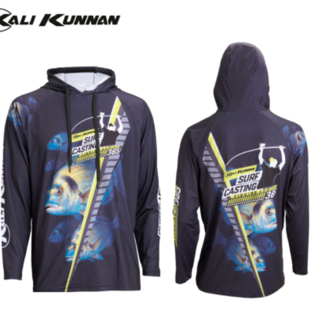 Kali Kunnan Surf UV Hoodie Tişört - Standart - L