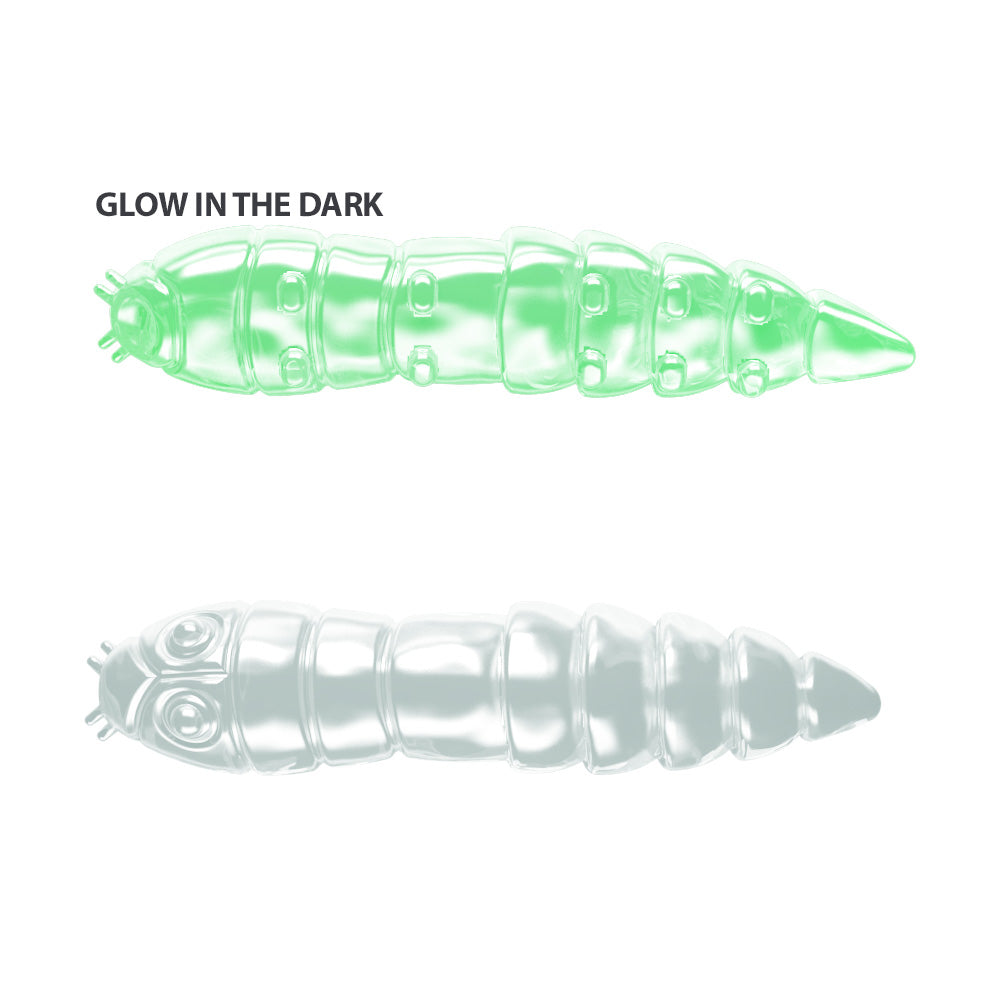 Libra Lures Kukolka Cheese Suni Yem - 000 - GLOW UV GREEN - 42MM