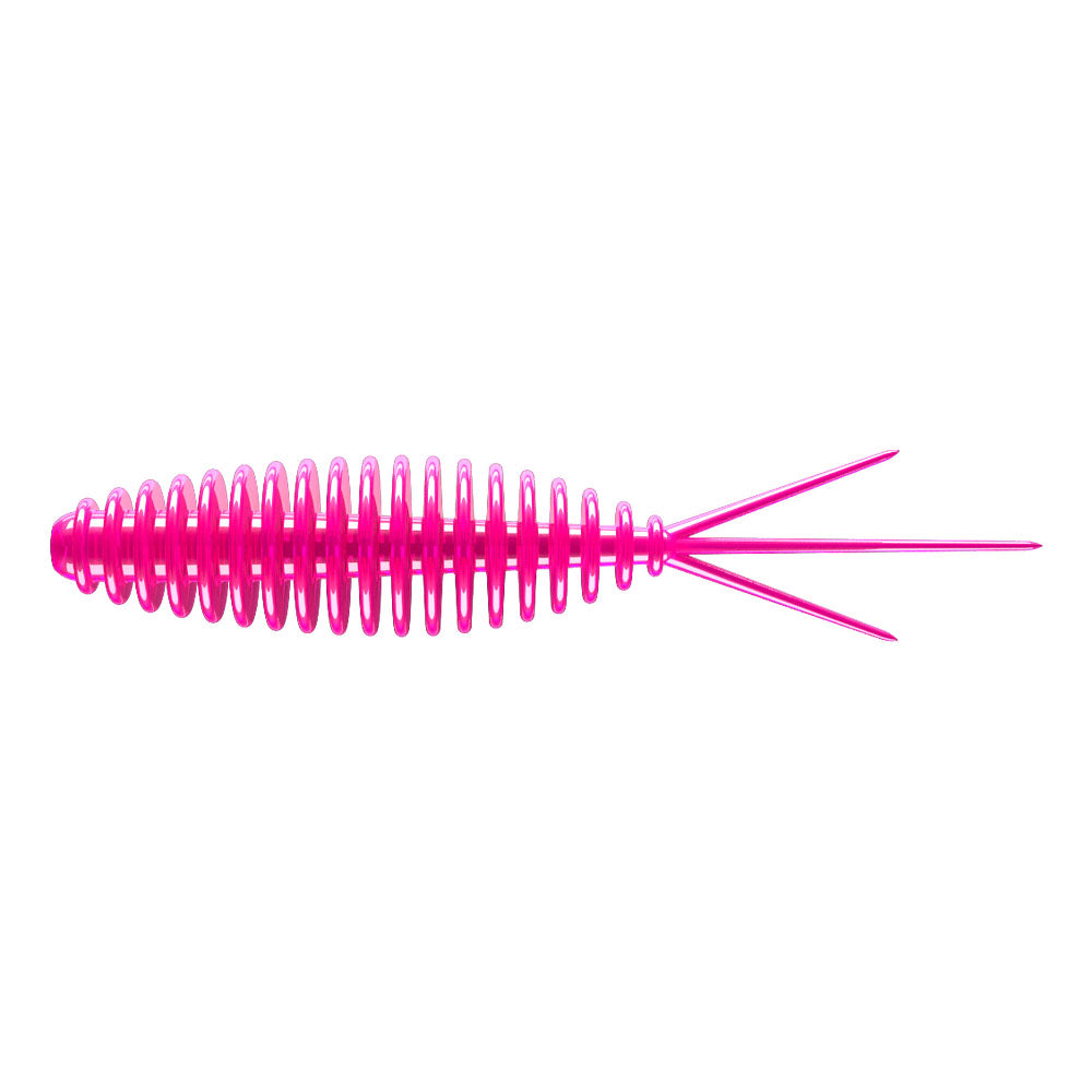 Libra Lures Turbo Worm Cheese Suni Yem - 019 - HOT PINK - 56MM