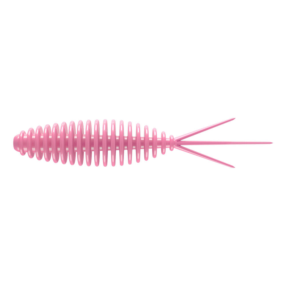 Libra Lures Turbo Worm Garlic Suni Yem - 017 - BUBBLE GUM - 56MM