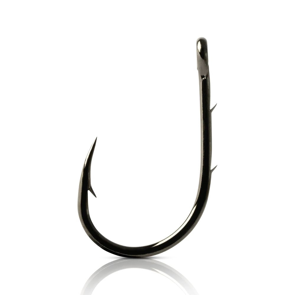 Mustad 10750NP-BN Eyed Baitholder Olta İğnesi - BLACK NICKEL - NO:1