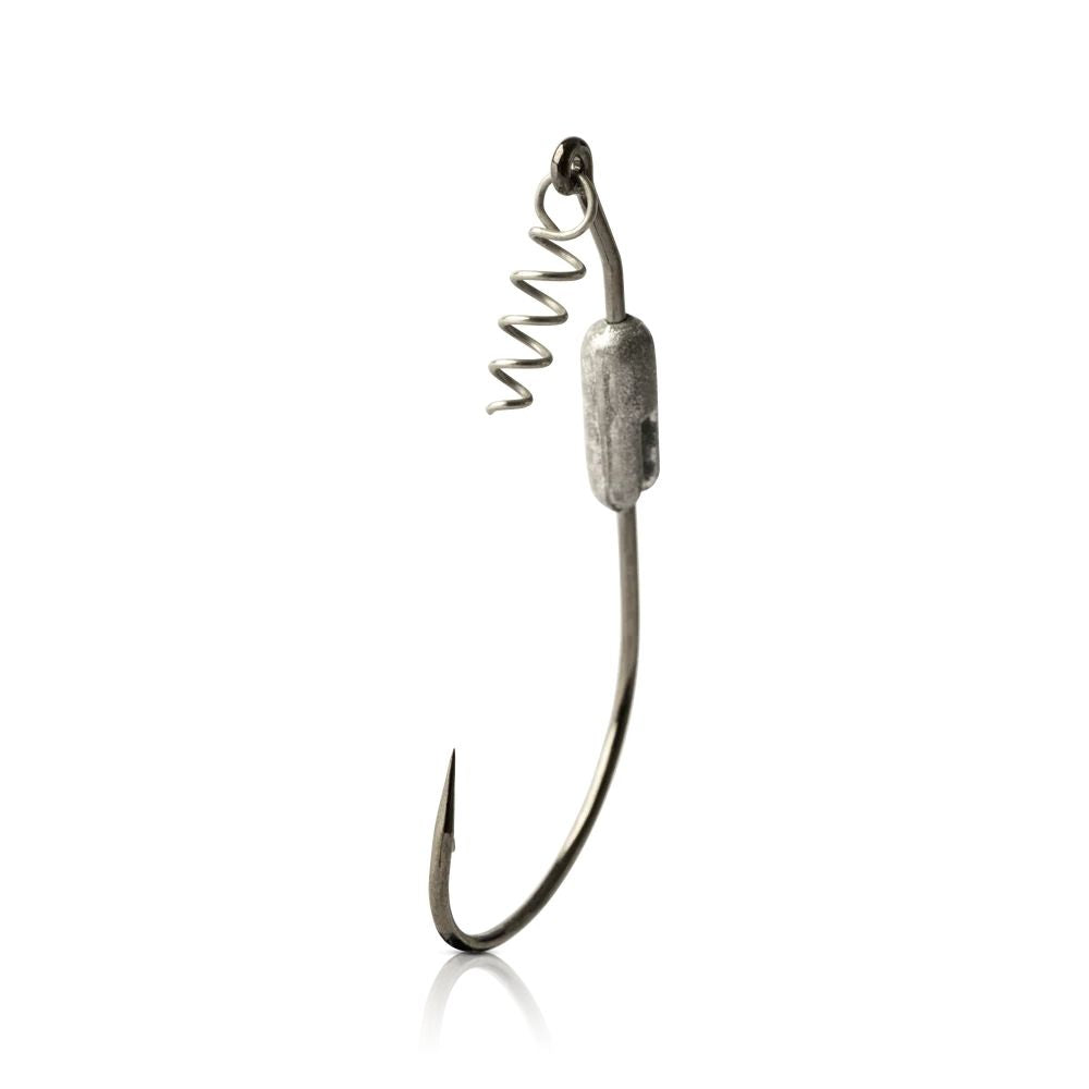 Mustad 91768S18 Power Lock Plus Spring Olta İğnesi - BLACK NICKEL - NO:2/0-3LÜ