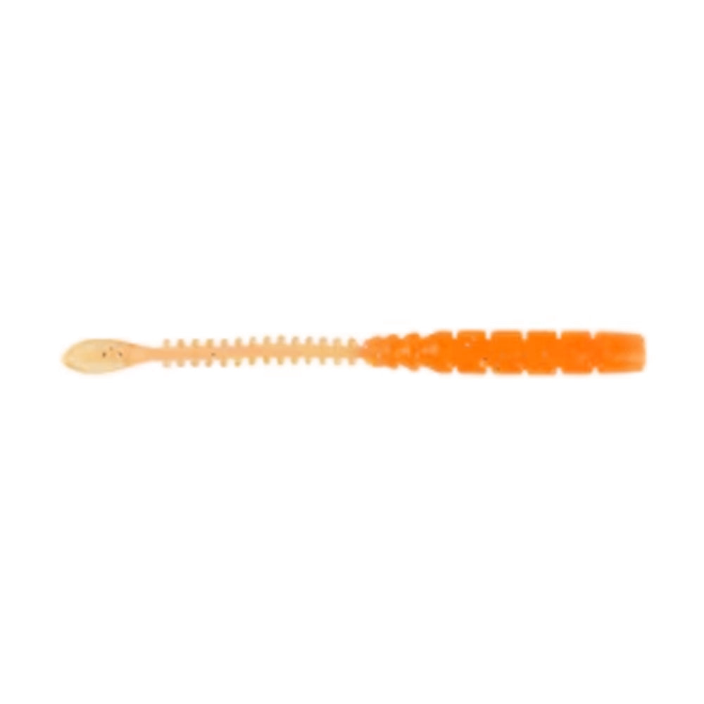 Mustad Aji Beaver Tail Silikon Kurt - 008 - ORANGE LUMINOUS - 64MM - 12Lİ