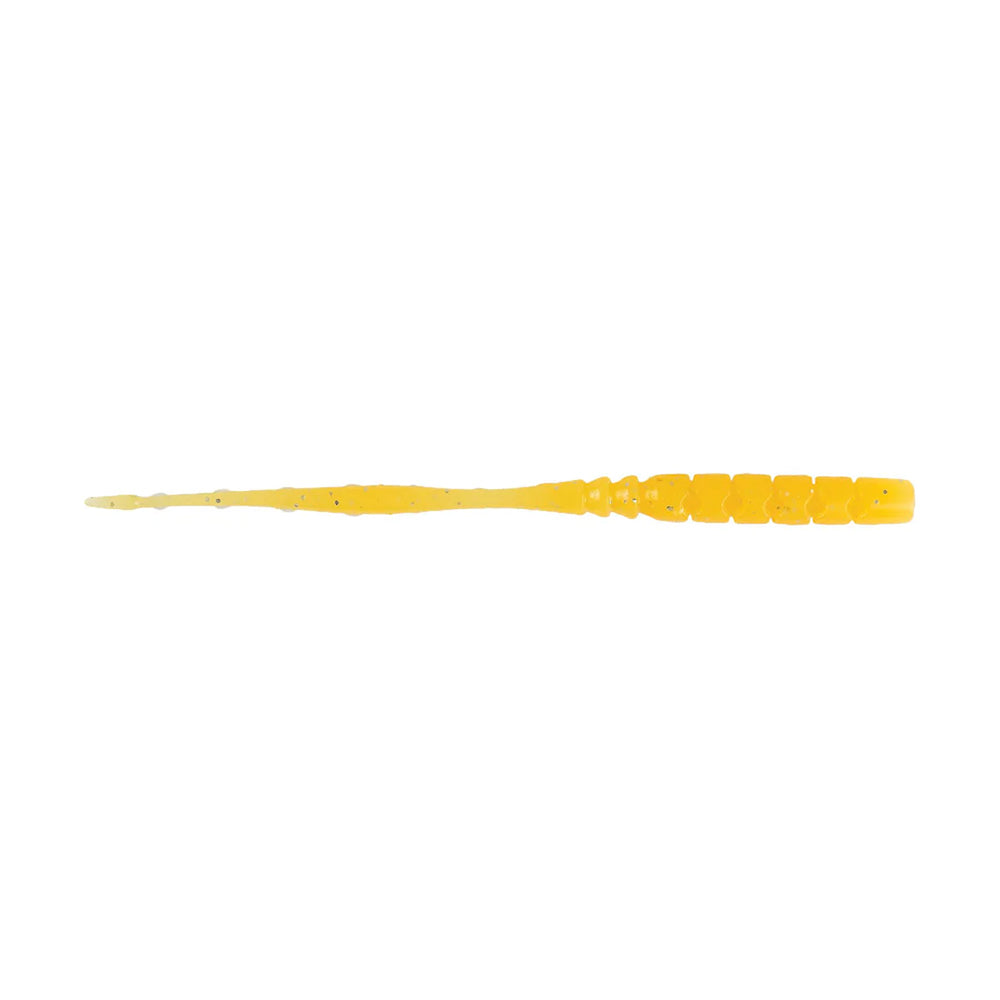 Mustad Aji Straight Tail Silikon Kurt - 008 - ORANGE LUMINOUS - 76MM - 12Lİ