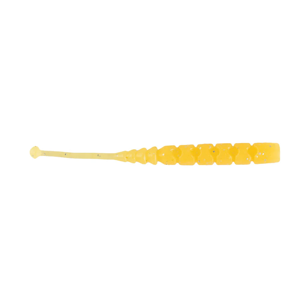 Mustad Aji Worm Ball Tail Silikon Kurt - 008 - ORANGE LUMINOUS - 5CM - 12Lİ