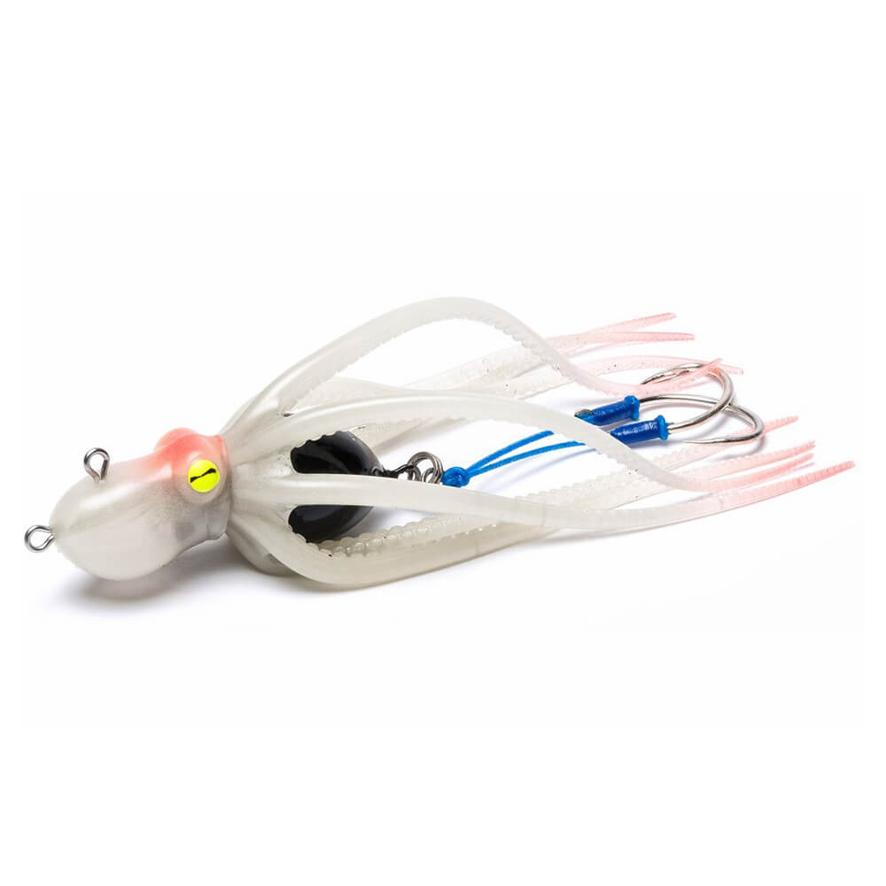 Mustad Inkvader Octopus Jig Sahte Yem - GLO - GLOW - 150GR